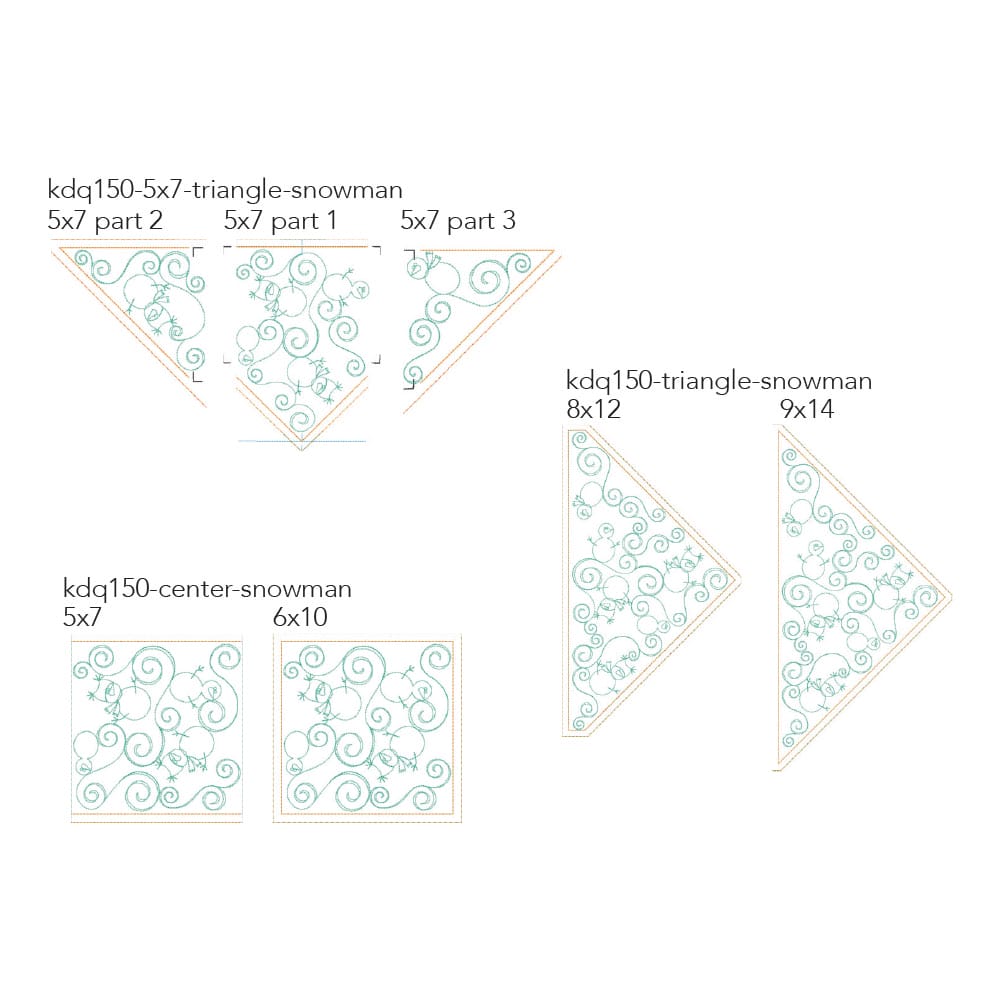 Cuties Vol. 2 Quilting Bundle, January-June