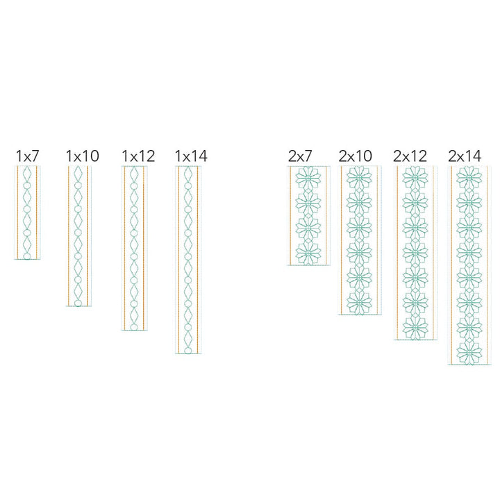 Cuties Vol. 2 Quilting Bundle, January-June