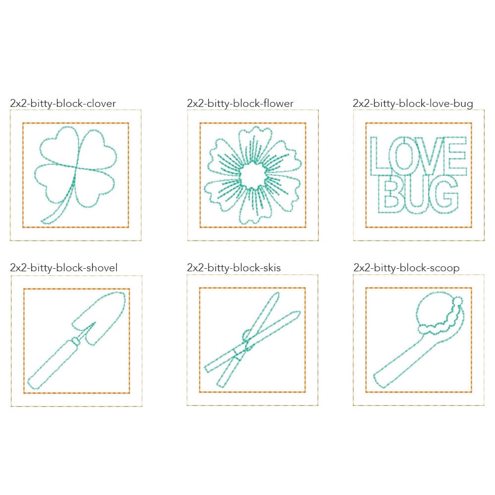 Cuties Vol. 2 Quilting Bundle, January-June