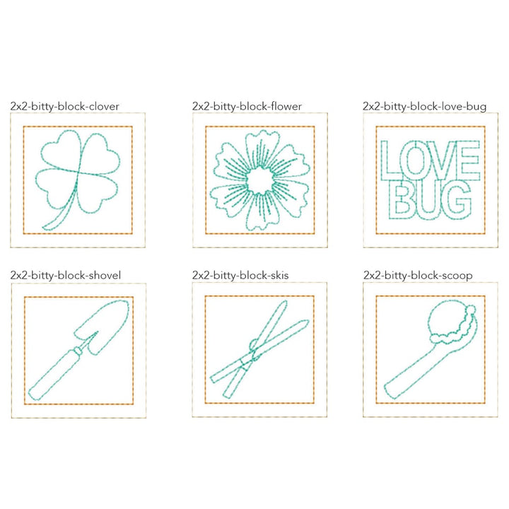 Cuties Vol. 2 Quilting Bundle, January-June