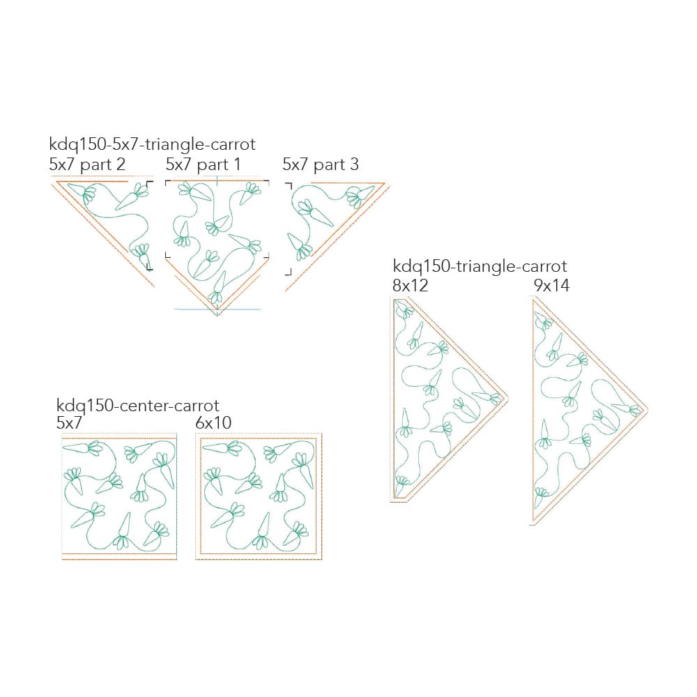 Cuties Vol. 2 Quilting Bundle, January-June