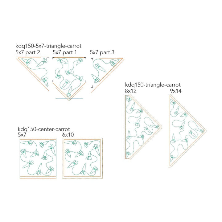 Cuties Vol. 2 Quilting Bundle, January-June