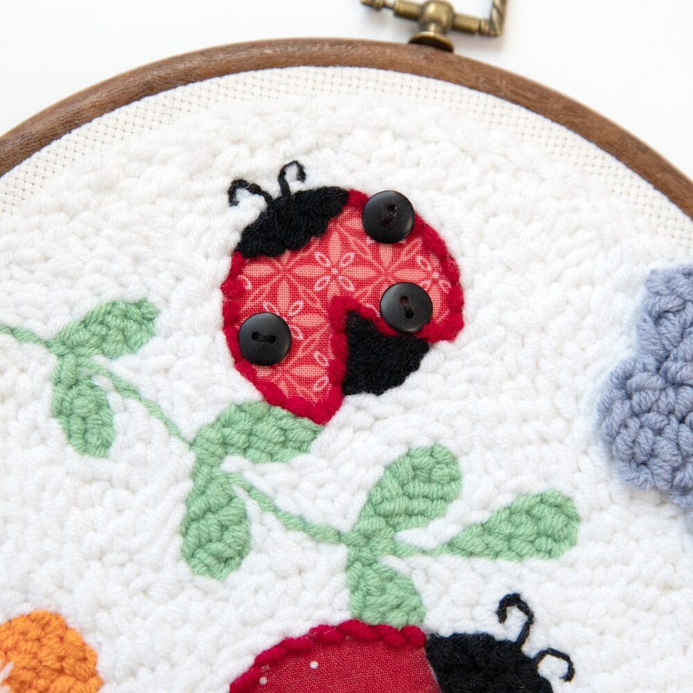 Bugs & Blooms - Punch Needle Plus Kit