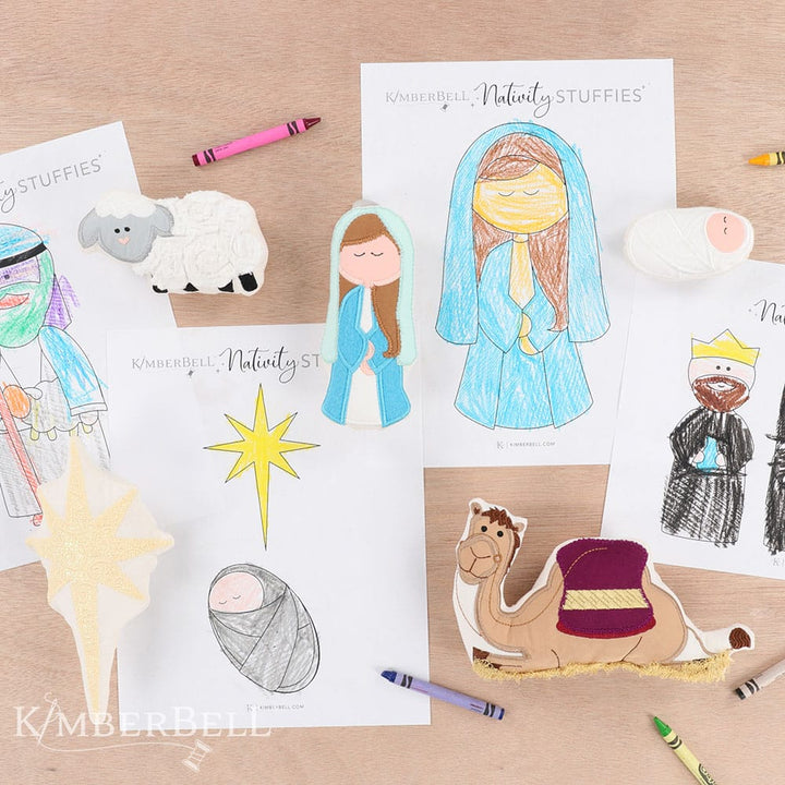Nativity Coloring Pages