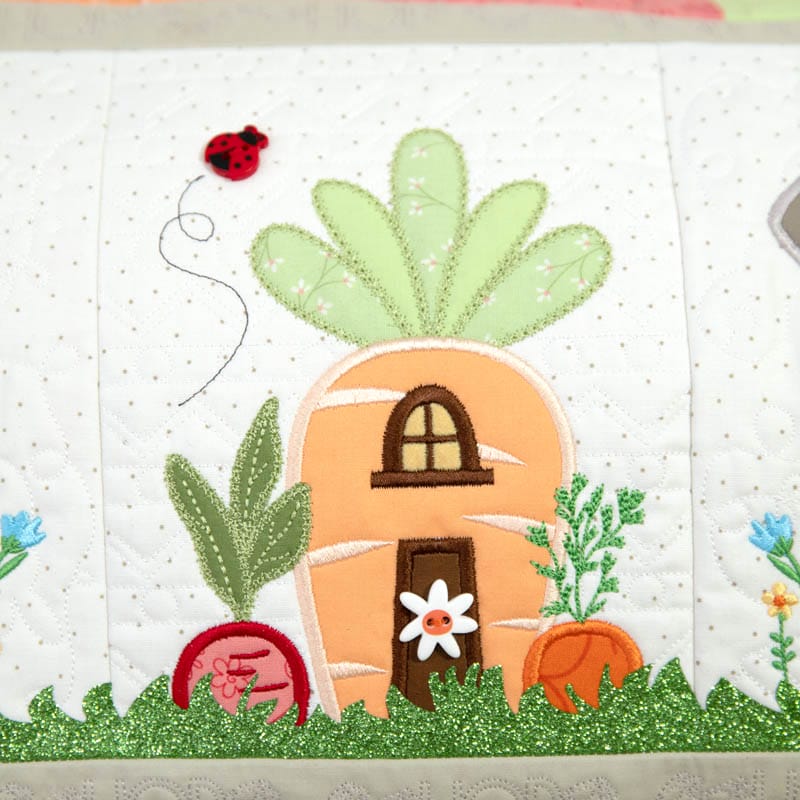 Hoppin Down the Bunny Trail Bench Pillow