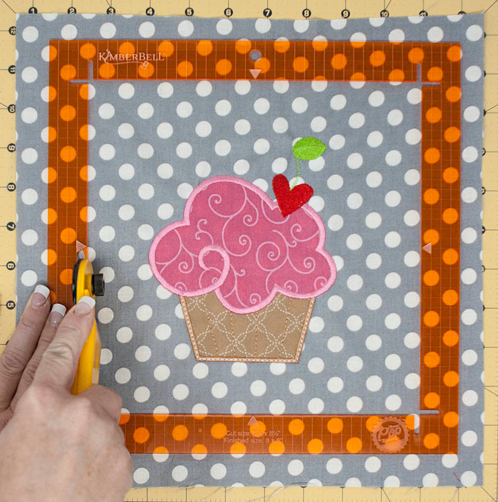 Orange Pop Rulers, Square Set