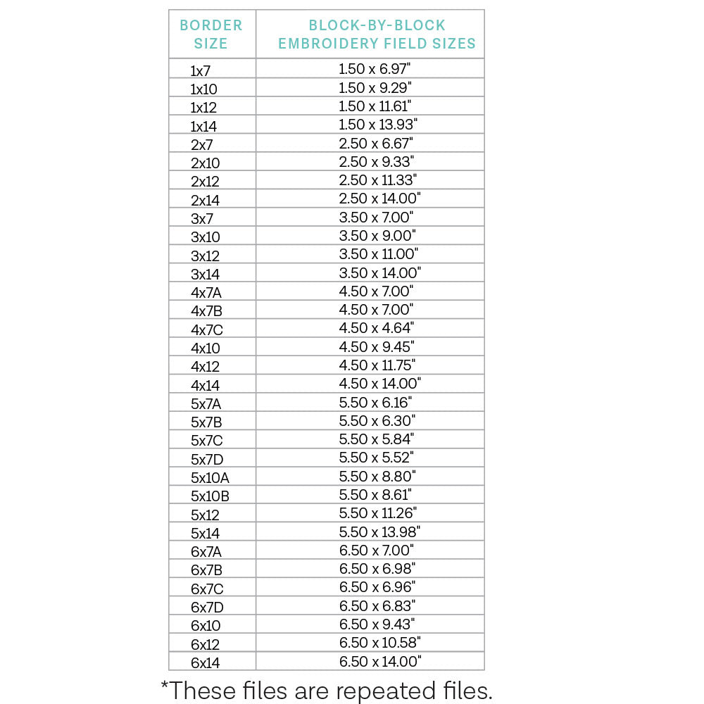 House Border 1 - Background Quilting