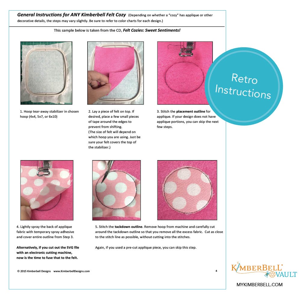 Felt Cozies for Winter