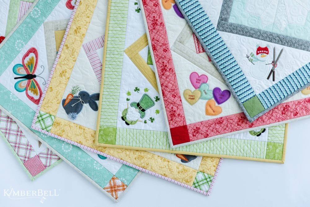 Cuties Vol. 2 Quilting Bundle, January-June
