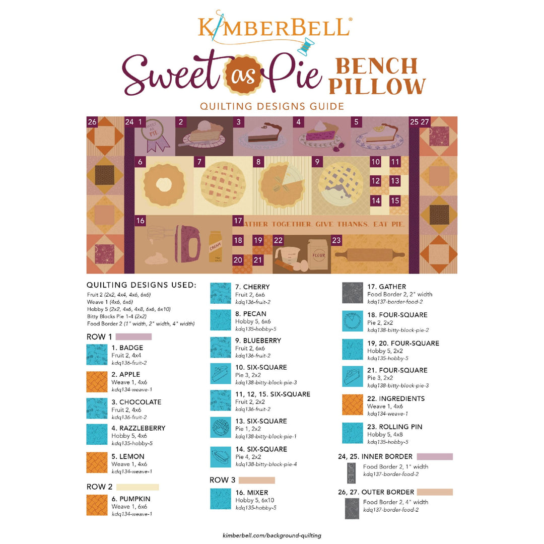 Sweet as Pie Quilting Bundle