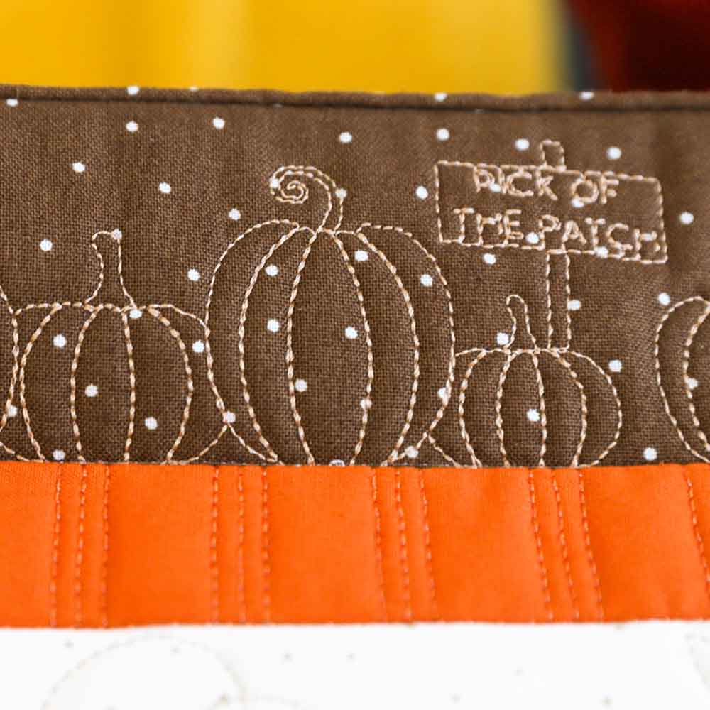 Autumn Border 4 - Background Quilting