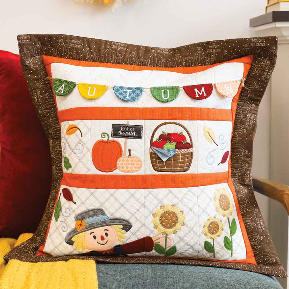 Autumn 10 - Background Quilting