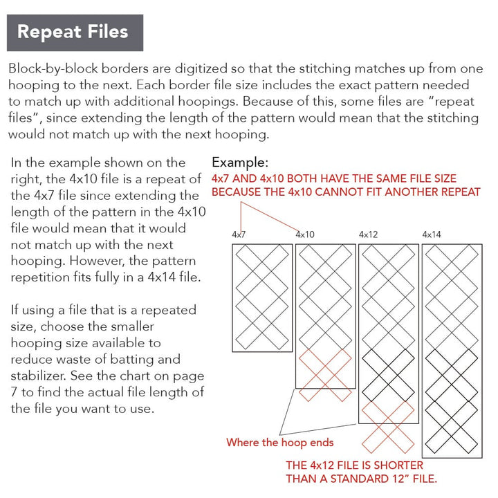 Repeat file information