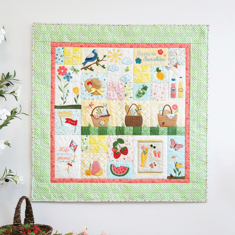 Outdoors 6 - Background Quilting