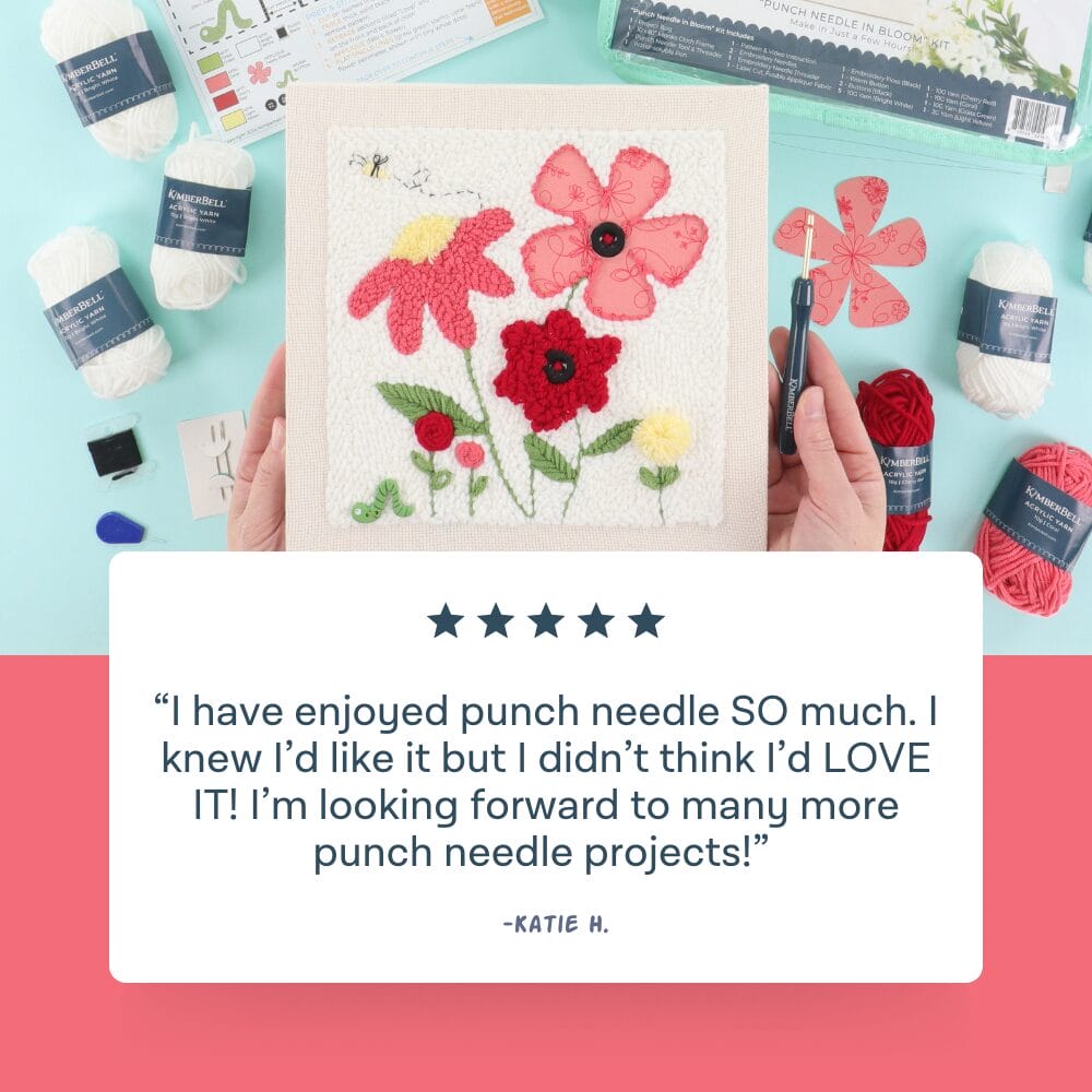 Petal Pop! - Punch Needle Plus Kit