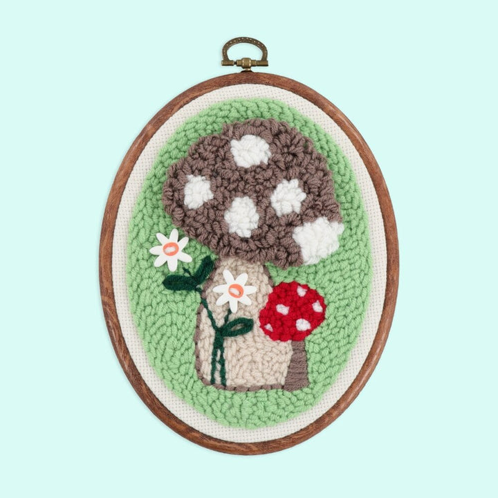 Mushroom Meadows - Punch Needle Plus Kit