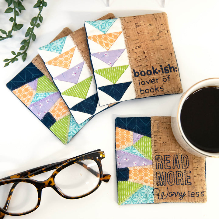 Bookish Coasters (Digital Download)