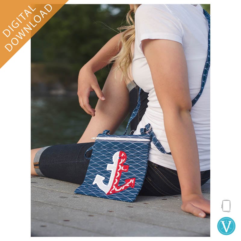 KDVT1065 Anchor Crossbody Bag