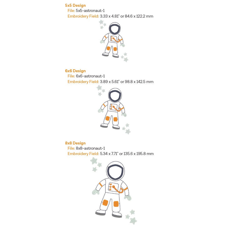 Astronaut Applique 1 (Digital Download)