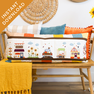Autumn Acres Bench Pillow (Digital Download)