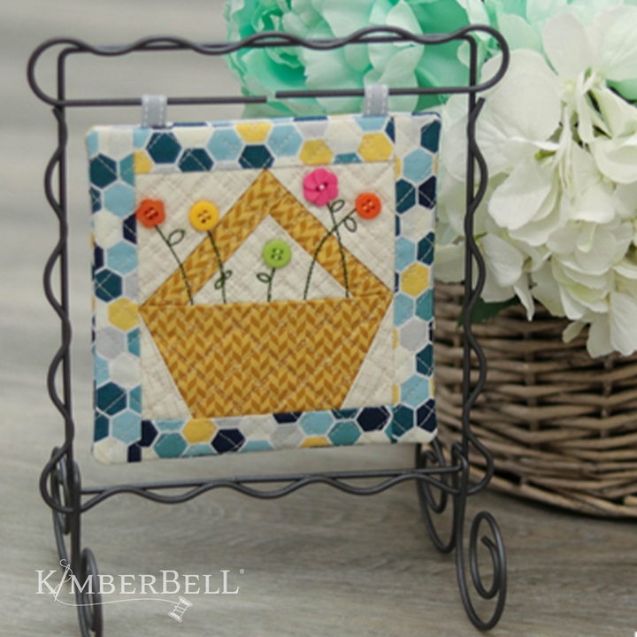 Machine Embroider by Number: Basket