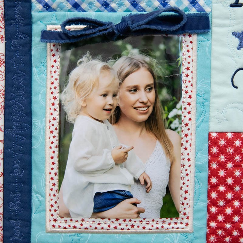 Star-Spangled Beauty Ladder Quilt Embellishment Kit