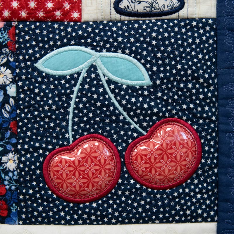 Star-Spangled Beauty Ladder Quilt