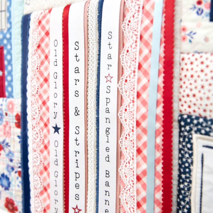Star-Spangled Beauty Ladder Quilt Embellishment Kit