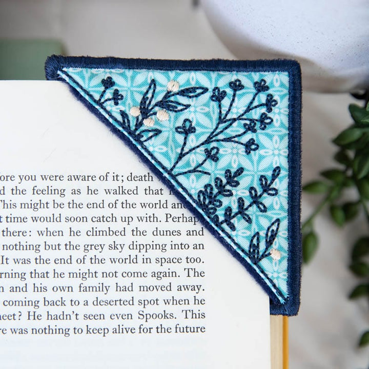 Blossoms & Bouquet Bookmarks + Bonus Designs - Machine Embroidery Project Kit