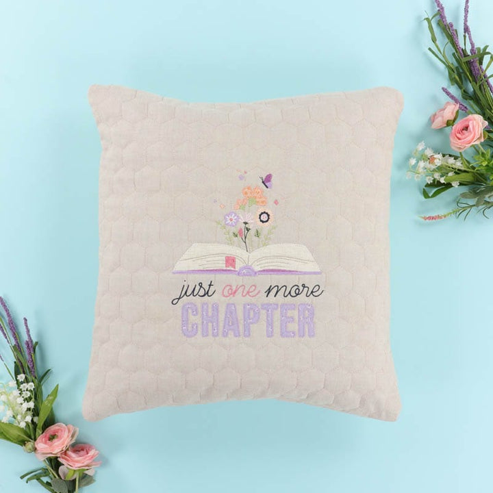 Petals & Prose Book Cover + Bonus Designs - Machine Embroidery Project Kit