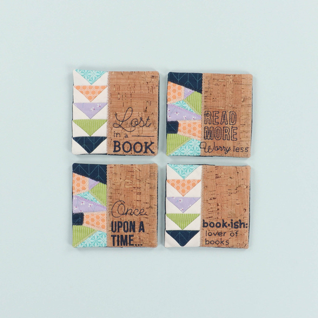 Bookish Coasters (Digital Download)