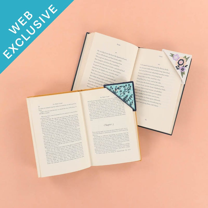 Blossoms & Bouquet Bookmarks + Bonus Designs - Machine Embroidery Project Kit