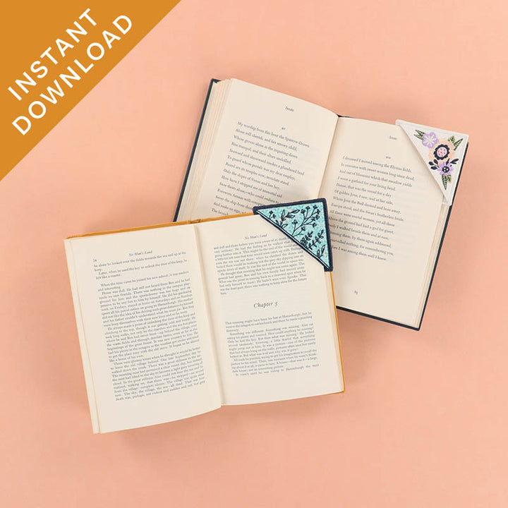 Blossoms & Bouquet Bookmarks + Bonus Designs (Digital Download)
