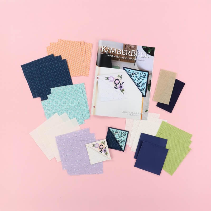 Blossoms & Bouquet Bookmarks + Bonus Designs - Machine Embroidery Project Kit