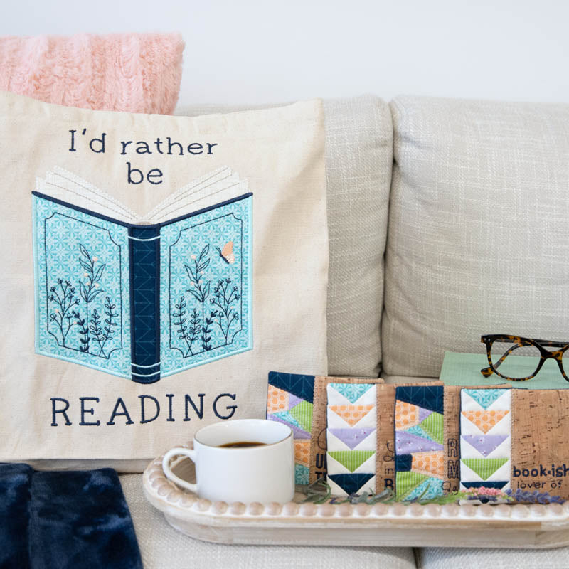 Bookish Coasters (Digital Download)