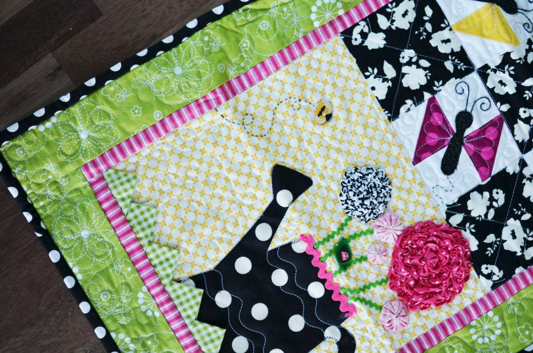 Butterfly Garden Table Runner