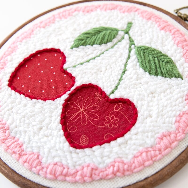 Life is Cherry Sweet - Punch Needle Plus Kit