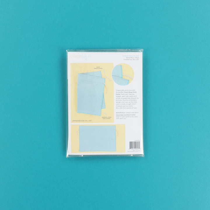 Cinch Sack Storm Blue 2 Pack