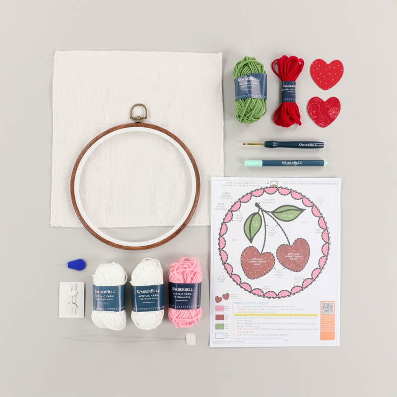 Life is Cherry Sweet - Punch Needle Plus Kit