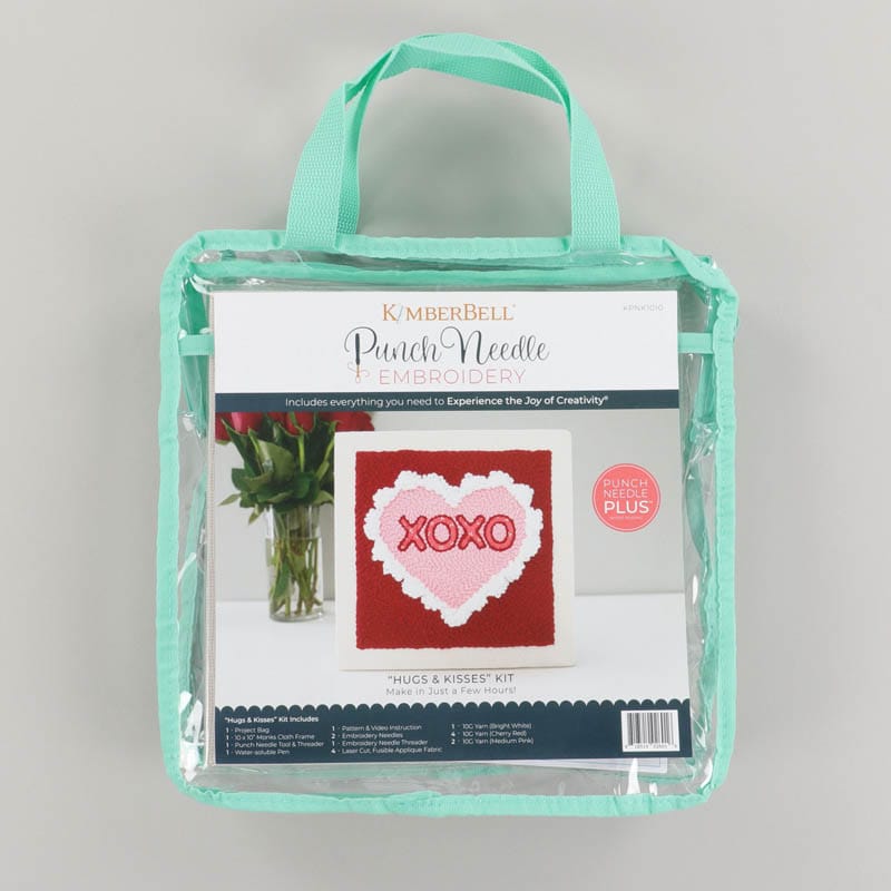 Hugs and Kisses - Punch Needle Plus Kit