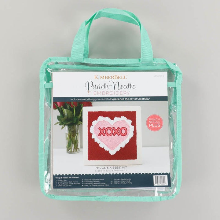 Hugs and Kisses - Punch Needle Plus Kit