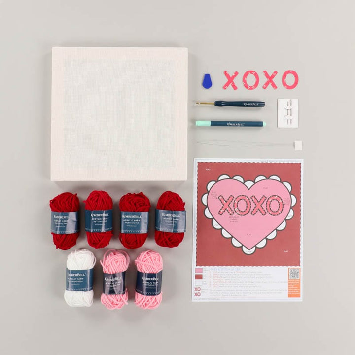 Hugs and Kisses - Punch Needle Plus Kit