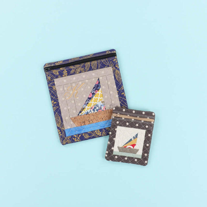 Crossbody Bag Trio, Volume 2: Nautical Collection Machine Embroidery