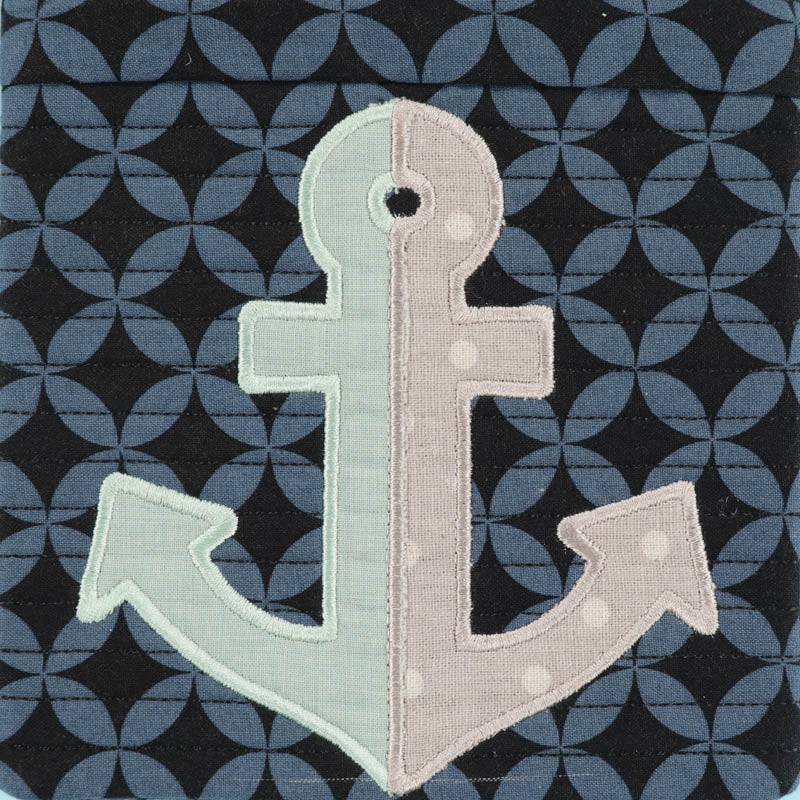 Crossbody Bag Trio, Volume 2: Nautical Collection Machine Embroidery