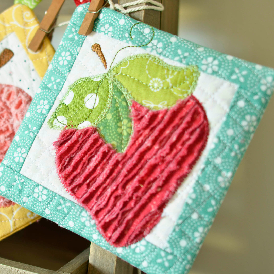 That's So Chenille: Fruit Stand Hot Pads (Digital Download)