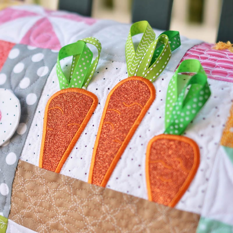 Hoppy Easter Bench Pillow (Digital Download)