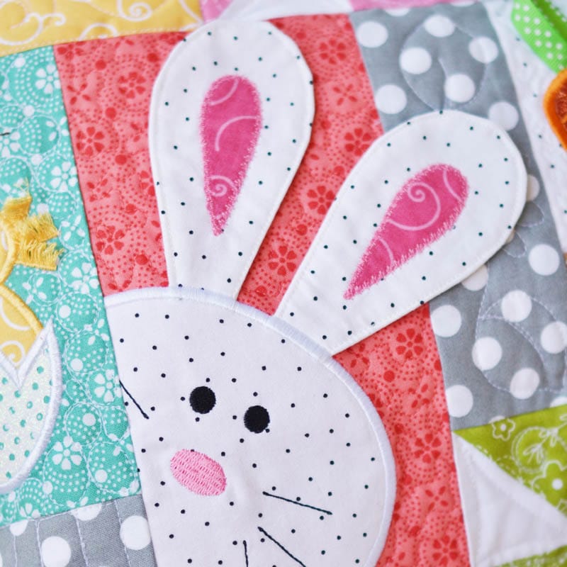 Hoppy Easter Bench Pillow (Digital Download)