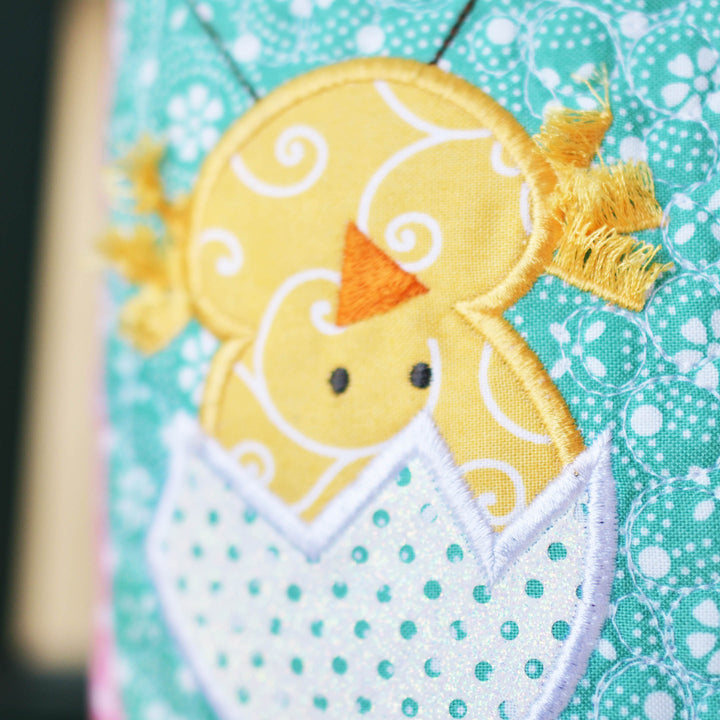 Hoppy Easter Bench Pillow (Digital Download)