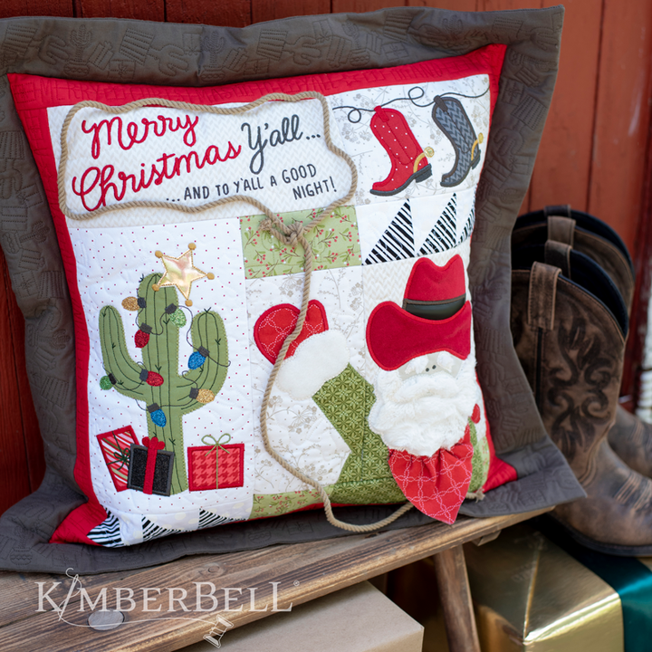 Merry Christmas Y'all 22x22" Pillow
