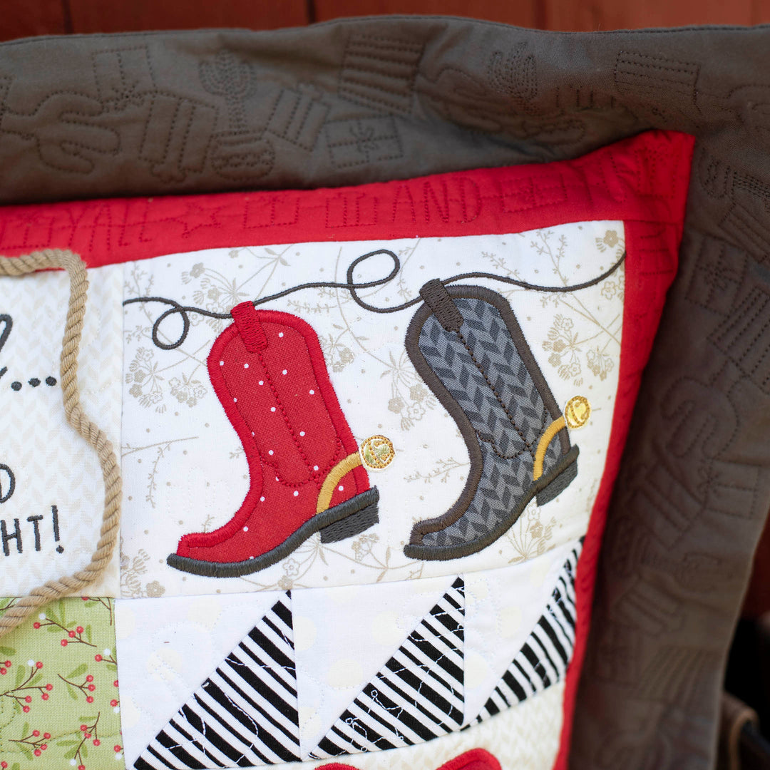 Merry Christmas Y'all 22x22" Pillow (Digital Download)